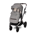 Passeggino GLORY 2in1+ADAPTERS con coprigambe OPALINE Grey